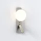 Astro Lighting Zeppo Reader nikkel LED fali lámpa olvasólámpával (AST-1176010) G9+LED 2 izzós IP20