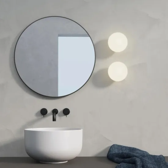 Astro Lighting Zeppo Wall fekete fürdőszobai fali lámpa (AST-1176047) G9 1 izzós IP44