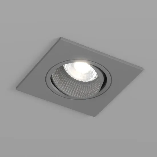 DENKIRS DENKIRS DK szürke Rodvig beépíthető lámpa (DEN-DK/EU-3071-CT) GU10 1 izzós IP20
