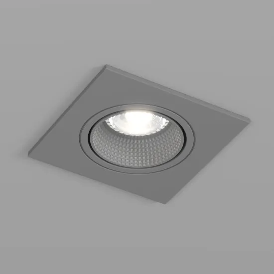 DENKIRS DENKIRS DK szürke Rodvig beépíthető lámpa (DEN-DK/EU-3071-CT) GU10 1 izzós IP20