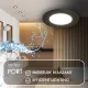 DENKIRS DENKIRS DK fekete Port vízvédett beépíthető lámpa (DEN-DK/EU-3101-BK) GU10 1 izzós IP65