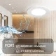 DENKIRS DENKIRS DK fehér Port vízvédett beépíthető lámpa (DEN-DK/EU-3101-WH) GU10 1 izzós IP65
