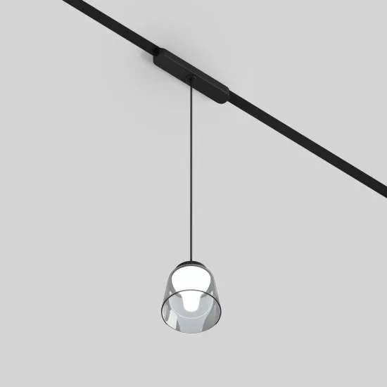 DENKIRS DENKIRS DK fekete Air mágneses sínes rendszer függesztett lámpafej (DEN-DK/EU-5347-BK) LED 1 izzós IP20