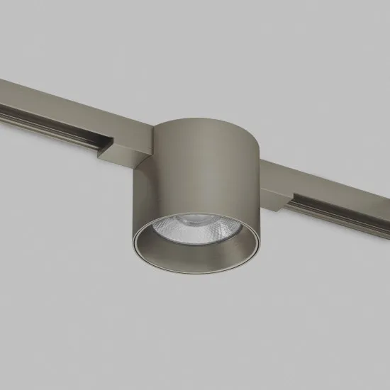 DENKIRS DENKIRS DK sötétszürke Shine mágneses sínes rendszer lámpafej (DEN-DK/EU-5743-DN) LED 1 izzós IP20