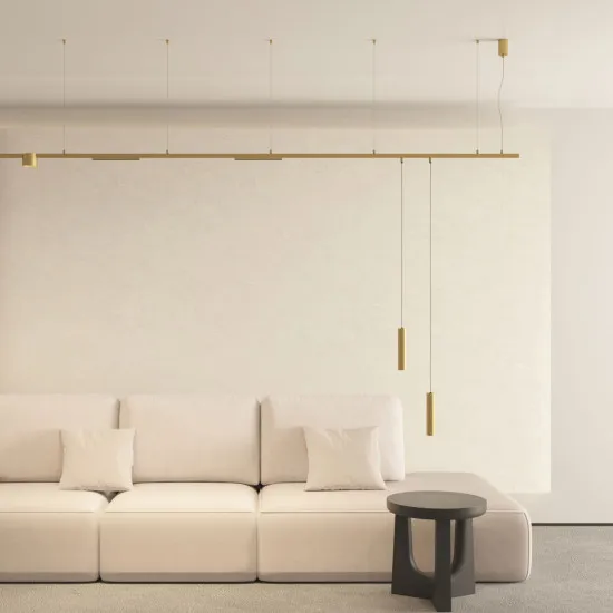 DENKIRS DENKIRS DK sárgaréz Shine mágneses sínes rendszer lámpafej (DEN-DK/EU-5743-SB) LED 1 izzós IP20