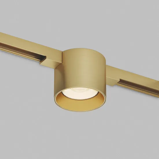DENKIRS DENKIRS DK sárgaréz Shine mágneses sínes rendszer lámpafej (DEN-DK/EU-5743-SB) LED 1 izzós IP20