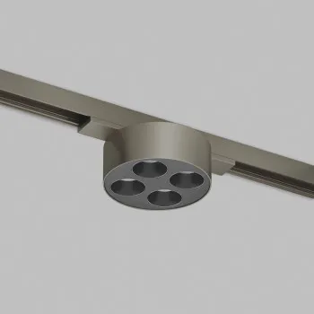 DENKIRS DENKIRS DK sötétszürke Shine mágneses sínes rendszer lámpafej (DEN-DK/EU-5772-DN) LED 1 izzós IP20
