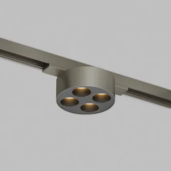 DENKIRS DENKIRS DK sötétszürke Shine mágneses sínes rendszer lámpafej (DEN-DK/EU-5772-DN) LED 1 izzós IP20