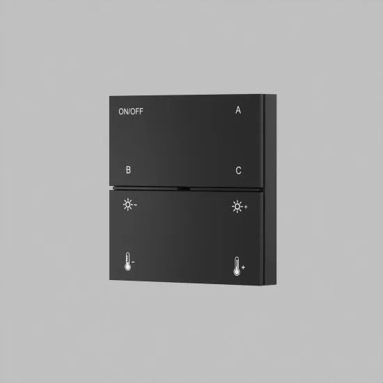 DENKIRS DENKIRS DK fekete Smart mágneses sínes rendszerhez vezérlőpanel (DEN-DK/EU-7501-BK)   IP20