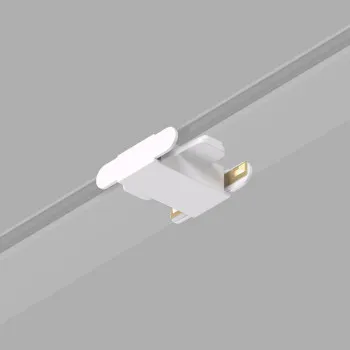DENKIRS DENKIRS TR fehér Air mágneses sínes rendszerhez egyenes összekötő (DEN-TR/EU-5230-WH)   IP20