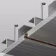 DENKIRS DENKIRS TR sötétszürke Shine mágneses sínes rendszerhez sín (DEN-TR/EU-5702-DN)   IP20
