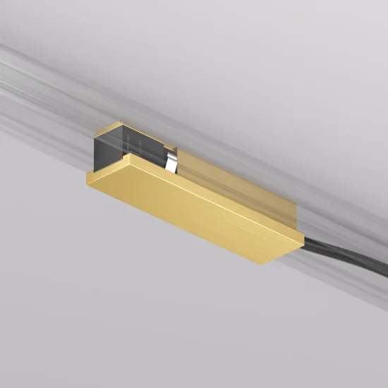DENKIRS DENKIRS TR sárgaréz Shine mágneses sínes rendszerhez univerzális tápellátás (DEN-TR/EU-5721-SB)   IP20