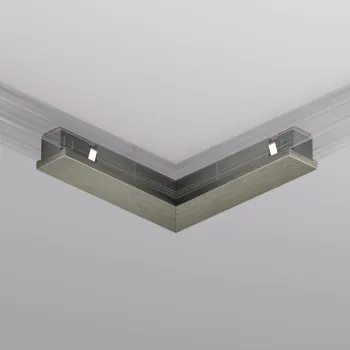 DENKIRS DENKIRS TR sötétszürke Shine mágneses sínes rendszerhez elektromos csatlakozó (DEN-TR/EU-5723-DN)   IP20