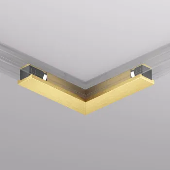 DENKIRS DENKIRS TR sárgaréz Shine mágneses sínes rendszerhez elektromos csatlakozó (DEN-TR/EU-5723-SB)   IP20
