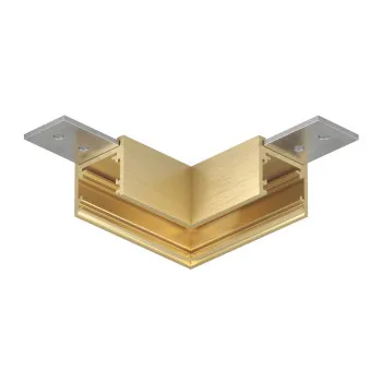DENKIRS DENKIRS TR sárgaréz Shine mágneses sínes rendszerhez sarokelem (DEN-TR/EU-5731-SB)   IP20