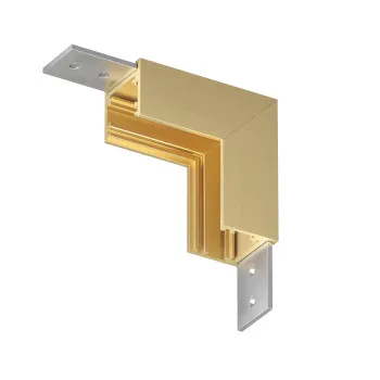 DENKIRS DENKIRS TR sárgaréz Shine mágneses sínes rendszerhez sarokelem (DEN-TR/EU-5732-SB)   IP20