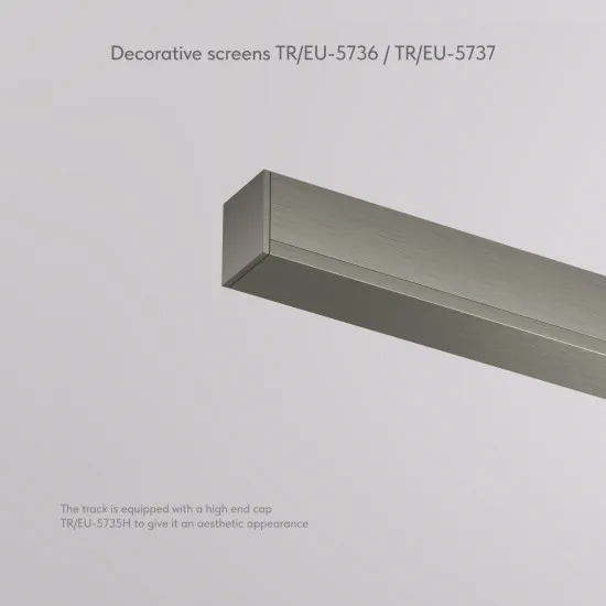 DENKIRS DENKIRS TR sötétszürke Shine mágneses sínes rendszerhez dekoratív takarólemez (DEN-TR/EU-5737-DN)   IP20