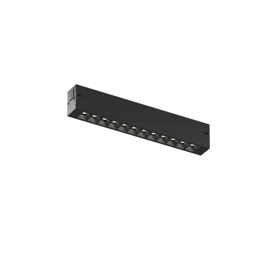 DENKIRS SMART GRILL fekete Smart mágneses sínes rendszer lámpafej (DEN-DK/EU-8001-BK) LED 1 izzós IP20