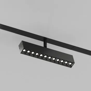 DENKIRS SMART GRILL fekete Smart mágneses sínes rendszer lámpafej (DEN-DK/EU-8006-BK) LED 1 izzós IP20