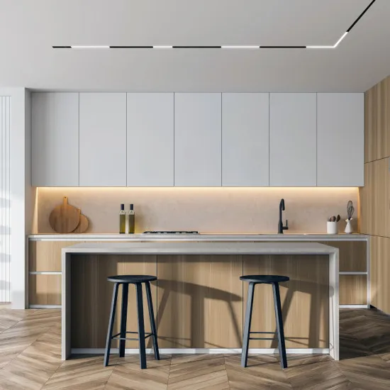 DENKIRS SMART LINEAR fekete Smart mágneses sínes rendszer lámpafej (DEN-DK/EU-8003-BK) LED 1 izzós IP20