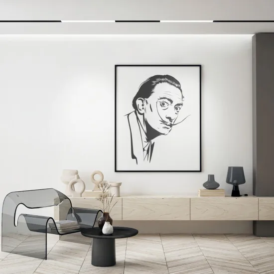 DENKIRS SMART LINEAR fekete Smart mágneses sínes rendszer lámpafej (DEN-DK/EU-8005-BK) LED 1 izzós IP20