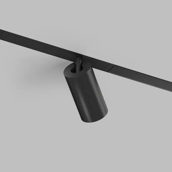 DENKIRS SMART SPOT fekete Smart mágneses sínes rendszer lámpafej (DEN-DK/EU-8010-BK) LED 1 izzós IP20