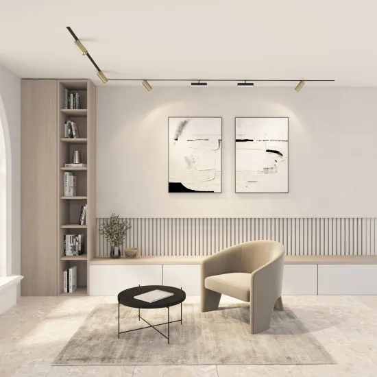 DENKIRS SMART SPOT arany Smart mágneses sínes rendszer lámpafej (DEN-DK/EU-8020-BG) LED 1 izzós IP20