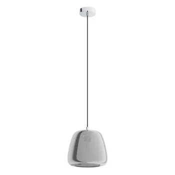 Eglo Albarino szürke-fekete függesztett lámpa (EG-39666) E27 1 izzós IP20