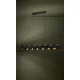 Eglo Altagracia fekete-arany LED függesztett lámpa (EG-390032) LED 4 izzós IP20