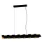 Eglo Altagracia fekete-arany LED függesztett lámpa (EG-390032) LED 4 izzós IP20