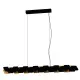 Eglo Altagracia fekete-arany LED függesztett lámpa (EG-390032) LED 4 izzós IP20