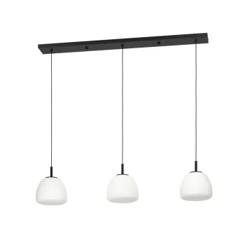 Eglo Balmes fekete-fehér függesztett lámpa (EG-390202) E27 3 izzós IP20