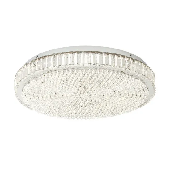 Eglo Balparda króm-átlátszó LED mennyezeti lámpa (EG-39746) LED 1 izzós IP20