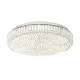 Eglo Balparda króm-átlátszó LED mennyezeti lámpa (EG-39746) LED 1 izzós IP20
