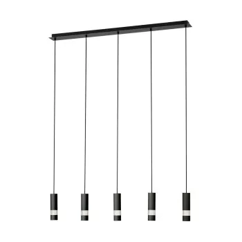 Eglo Bernabeta fekete-fehér függesztett lámpa (EG-39706) GU10 5 izzós IP20