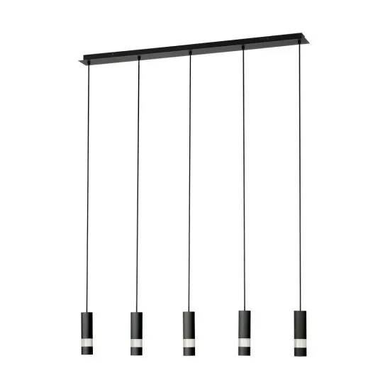 Eglo Bernabeta fekete-fehér függesztett lámpa (EG-39706) GU10 5 izzós IP20