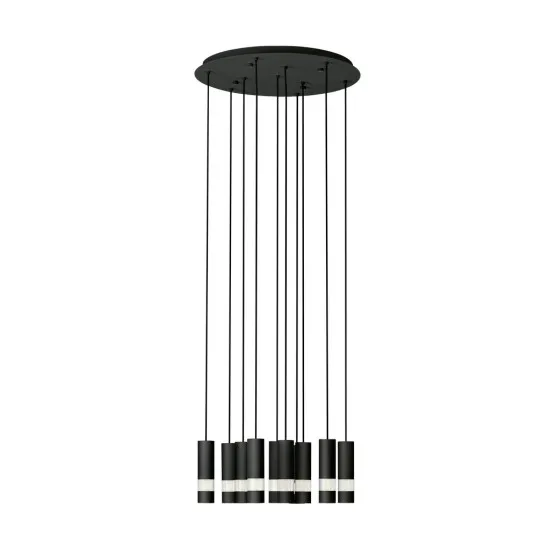 Eglo Bernabeta fekete-fehér függesztett lámpa (EG-39708) GU10 10 izzós IP20
