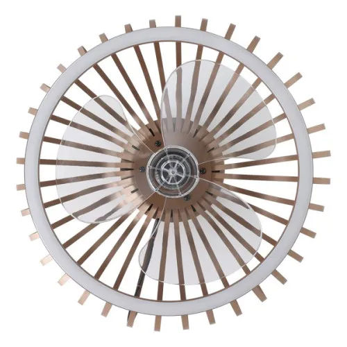 Eglo Espinal bronz LED ventilátoros lámpa (EG-35239) LED 1 izzós IP20