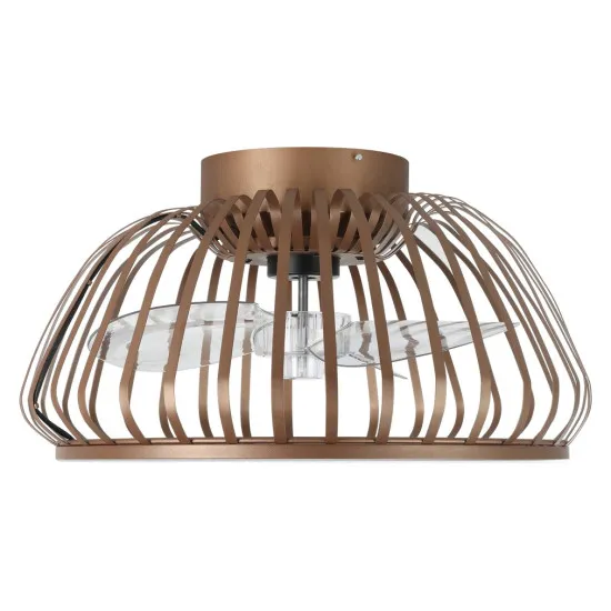 Eglo Espinal bronz LED ventilátoros lámpa (EG-35239) LED 1 izzós IP20