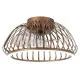 Eglo Espinal bronz LED ventilátoros lámpa (EG-35239) LED 1 izzós IP20
