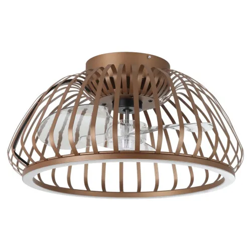 Eglo Espinal bronz LED ventilátoros lámpa (EG-35239) LED 1 izzós IP20