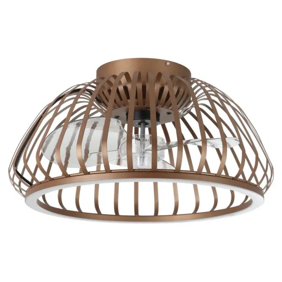 Eglo Espinal bronz LED ventilátoros lámpa (EG-35239) LED 1 izzós IP20