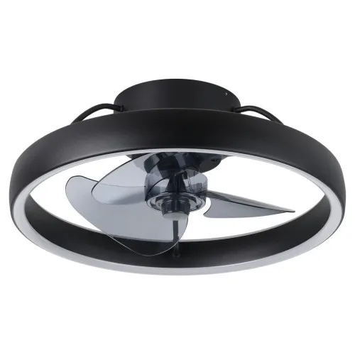 Eglo Manarola fekete LED ventilátoros lámpa (EG-35247) LED 1 izzós IP20