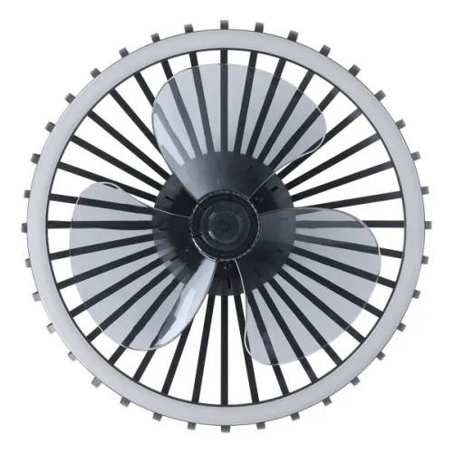 Eglo Mogano fekete LED ventilátoros lámpa (EG-35237) LED 1 izzós IP20