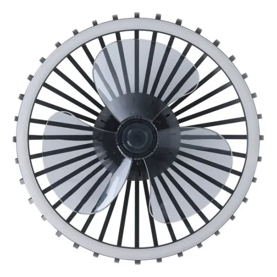 Eglo Mogano fekete LED ventilátoros lámpa (EG-35237) LED 1 izzós IP20