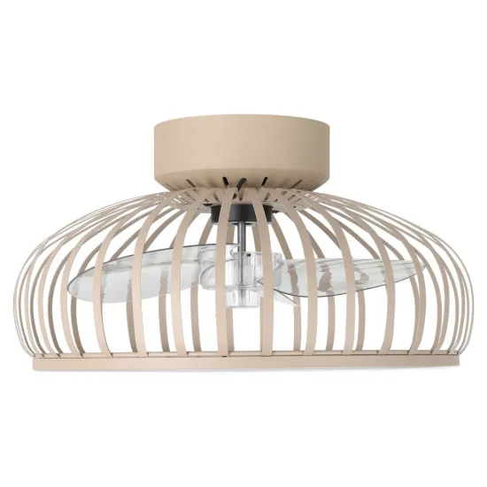 Eglo Mogano homokszínű LED ventilátoros lámpa (EG-35238) LED 1 izzós IP20