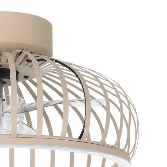 Eglo Mogano homokszínű LED ventilátoros lámpa (EG-35238) LED 1 izzós IP20