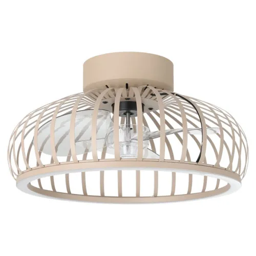 Eglo Mogano homokszínű LED ventilátoros lámpa (EG-35238) LED 1 izzós IP20
