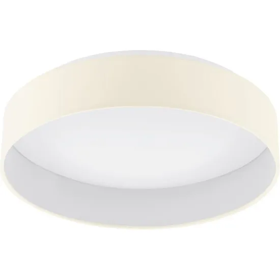 Eglo Palomaro 1 bézs-fehér LED mennyezeti lámpa (EG-96537) LED 1 izzós IP20