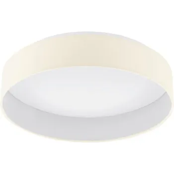 Eglo Palomaro 1 bézs-fehér LED mennyezeti lámpa (EG-96537) LED 1 izzós IP20